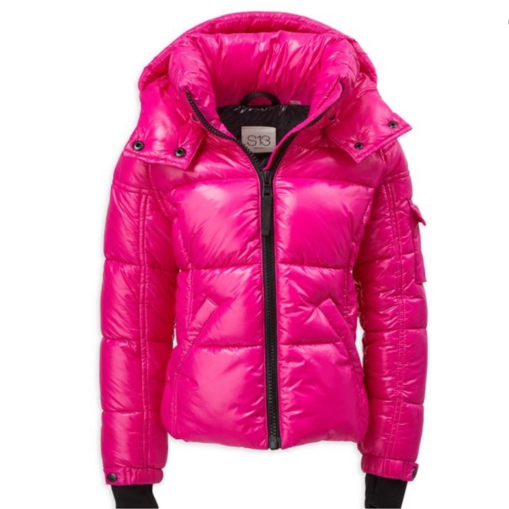S13 Toddler Girls Down Coat Puffer Size 2